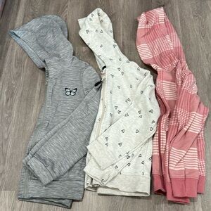 Girls hoodies, size 7/8